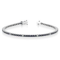 Armband Lelune Herr in Weißgold Zaffiro LDBR20135.ZBD